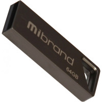 Mibrand 64GB Stingray USB 2.0 Grey (MI2.0/ST64U5G)
