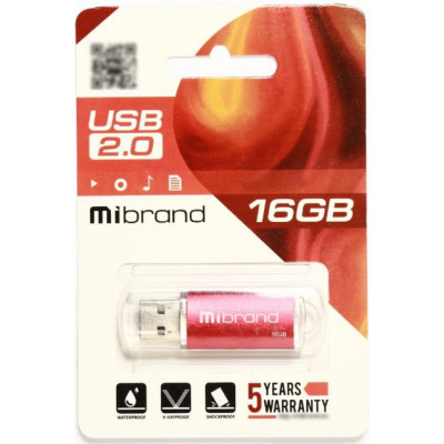 Mibrand 16GB Cougar USB 2.0 Red (MI2.0/CU16P1R)