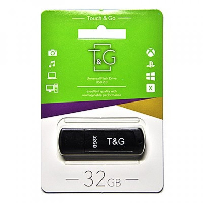 T&G 32GB 011 Classic series Black USB 3.0 (TG011-32GB3BK)