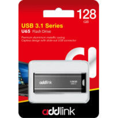 addlink 128 GB U65 USB3.1 Gray (ad128GBU65G3)