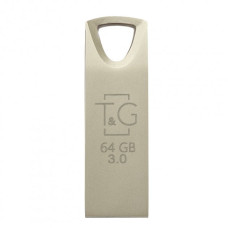T&G 64 GB 117 Metal Series USB 3.0 Silver (TG117SL-64G3)