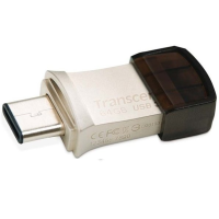 Transcend JetFlash 890 64GB USB 3.1 / Type-C Silver (TS64GJF890S)