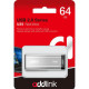 addlink 64 GB U25 USB 2.0 Silver (ad64GBU25S2)