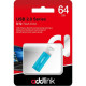 addlink 64 GB U12 USB 2.0 Blue (ad64GBU12A2)
