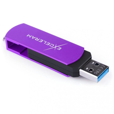 Exceleram P2 Black/Grape USB 3.1 EXP2U3GPB32