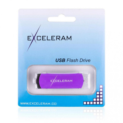 Exceleram P2 Black/Grape USB 3.1 EXP2U3GPB32