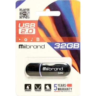 Mibrand 32 GB Panther Black (MI2.0/PA32P2B)
