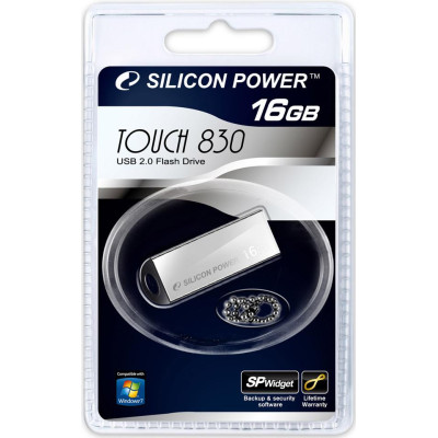 Silicon Power 16 GB Touch 830 (SP016GBUF2830V1S)