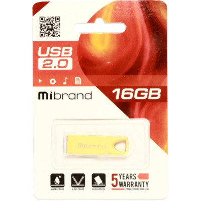 Mibrand 16GB Taipan USB 2.0 Gold (MI2.0/TA16U2G)