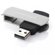 Exceleram 64 GB P2 Series Silver/Black USB 2.0 (EXP2U2SIB64)