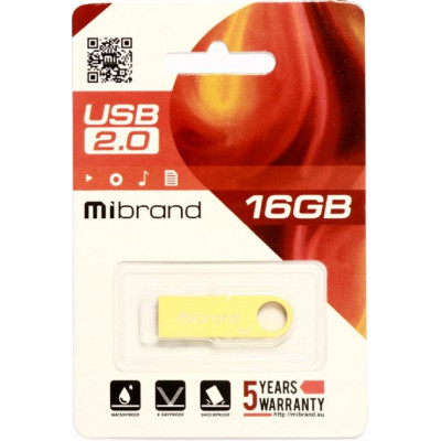 Mibrand 16GB Puma USB 2.0 Gold (MI2.0/PU16U1G)
