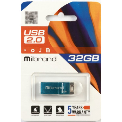 Mibrand 32GB Hameleon USB 2.0 Blue (MI2.0/CH32U6U)