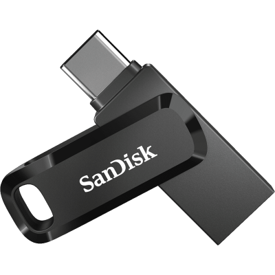 SanDisk 128 GB Ultra Dual Drive Go USB Type-C Black (SDDDC3-128G-G46)
