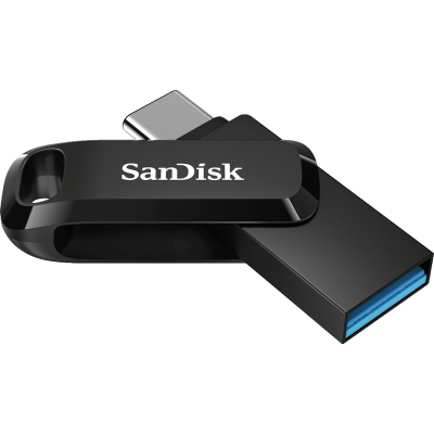 SanDisk 128 GB Ultra Dual Drive Go USB Type-C Black (SDDDC3-128G-G46)