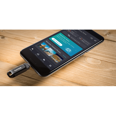 SanDisk 128 GB Ultra Dual Drive Go USB Type-C Black (SDDDC3-128G-G46)