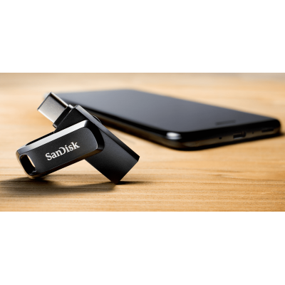 SanDisk 128 GB Ultra Dual Drive Go USB Type-C Black (SDDDC3-128G-G46)