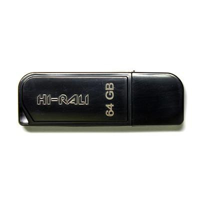 Hi-Rali 64GB Taga Series USB 2.0 Black (HI-64GBTAGBK)