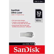 SanDisk 32 GB Ultra Luxe USB 3.1 Silver (SDCZ74-032G-G46)