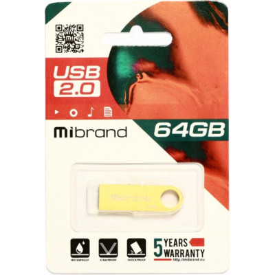 Mibrand 64GB Puma USB 2.0 Gold (MI2.0/PU64U1G)