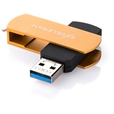 Exceleram 32 GB P2 Series Gold/Black USB 3.1 Gen 1 (EXP2U3GOB32)