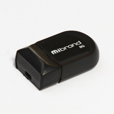 Mibrand 8GB Scorpio USB 2.0 Black (MI2.0/SC8M3B)