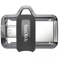 SanDisk 64 GB USB Ultra Dual OTG USB 3.0 Black (SDDD3-064G-G46)