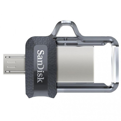 SanDisk 64 GB USB Ultra Dual OTG USB 3.0 Black (SDDD3-064G-G46)