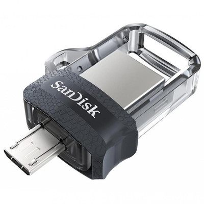 SanDisk 64 GB USB Ultra Dual OTG USB 3.0 Black (SDDD3-064G-G46)