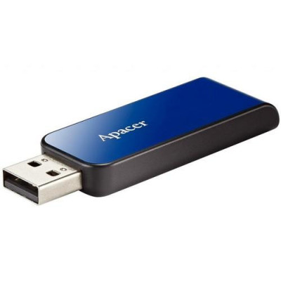 Apacer 64 GB AH334 Blue USB 2.0 (AP64GAH334U-1)