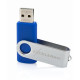 Exceleram 16 GB P1 Series Silver/Blue USB 2.0 (EXP1U2SIBL16)