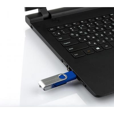 Exceleram 16 GB P1 Series Silver/Blue USB 2.0 (EXP1U2SIBL16)