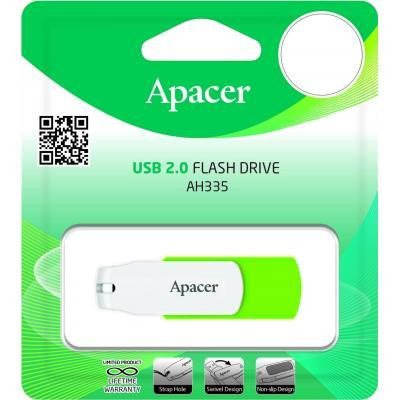 Apacer 64 GB AH335 Green/White (AP64GAH335G-1)