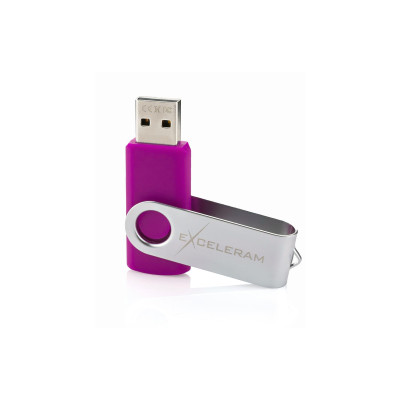 Exceleram 32 GB P1 Purple/Silver USB 2.0 EXP1U2SIPU32
