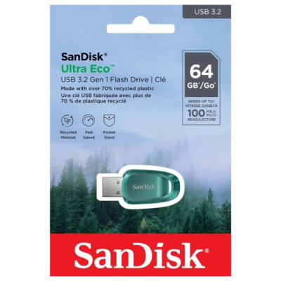 SanDisk 64 GB USB 3.2 Ultra Eco (SDCZ96-064G-G46)