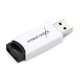 Exceleram 32 GB H2 Series White/Black USB 3.1 Gen 1 (EXU3H2W32)