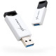 Exceleram 32 GB H2 Series White/Black USB 3.1 Gen 1 (EXU3H2W32)