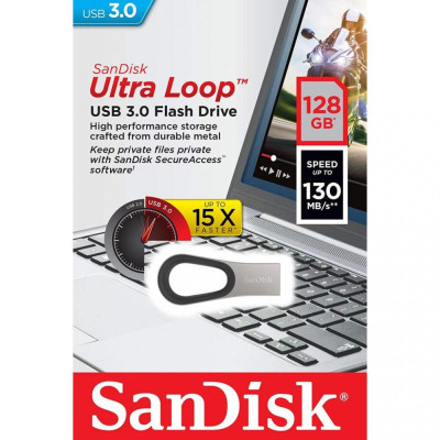 SanDisk 128 GB Ultra Loop USB 3.1 (SDCZ93-128G-G46)