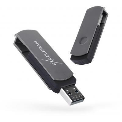 Exceleram P2 Black/Gray USB 2.0 EXP2U2GB32