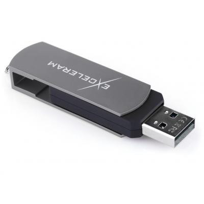 Exceleram P2 Black/Gray USB 2.0 EXP2U2GB32