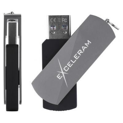 Exceleram 128 GB P2 Series Gray/Black USB 3.1 Gen 1 (EXP2U3GB128)