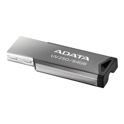 ADATA 64 GB UV250 Metal Black USB 2.0 (AUV250-64G-RBK)