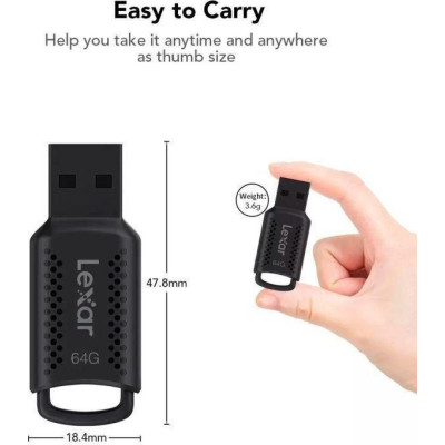 LEXAR 64GB V400 LJDV400064G-BNBNG 