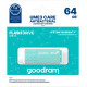 GOODRAM 64 GB UME3 USB3.0 Care Green (UME3-0640CRR11)
