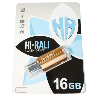 Hi-Rali 16 GB USB Flash Drive Corsair series Bronze (HI-16GBCORBR)