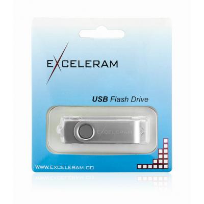 Exceleram 32 GB P1 Gray/Silver (EXP1U2SIG32)