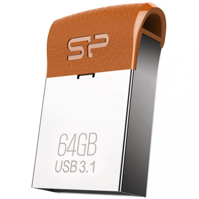 Silicon Power 64 GB Jewel J35 Brown (SP064GBUF3J35V1E)