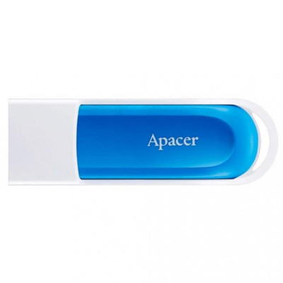 Apacer 64 GB AH23A USB 2.0 White/Blue (AP64GAH23AW-1)