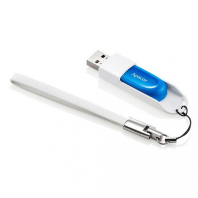 Apacer 64 GB AH23A USB 2.0 White/Blue (AP64GAH23AW-1)