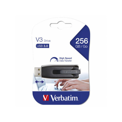 Verbatim 256 GB Store 'n' Go V3 USB 3.0 Grey (49168)