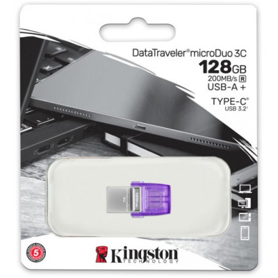 Kingston 128 GB DataTraveler microDuo 3C (DTDUO3CG3/128GB)